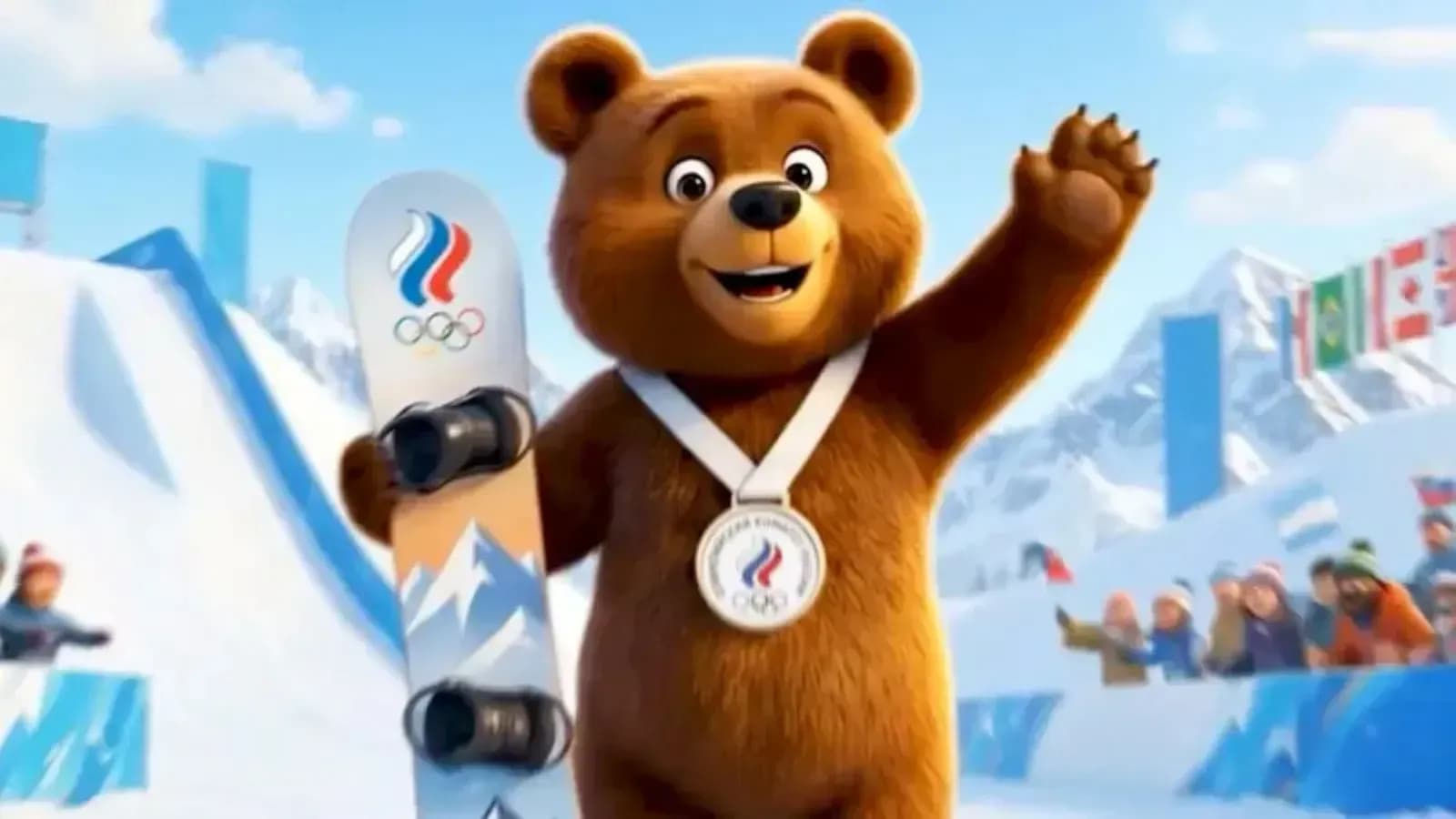 Министр спорта России представил новый олимпийский талисман Министр спорта России представил новый олимпийский талисман