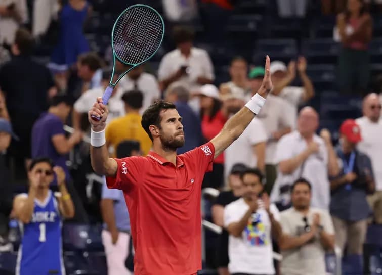 Хачанов остановился в шаге от финала US Open Хачанов остановился в шаге от финала US Open