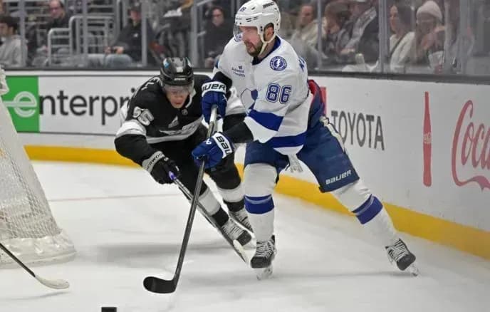 «Тампа» одержала волевую победу над «Лос‑Анджелесом» благодаря голу Кучерова «Тампа» одержала волевую победу над «Лос‑Анджелесом» благодаря голу Кучерова