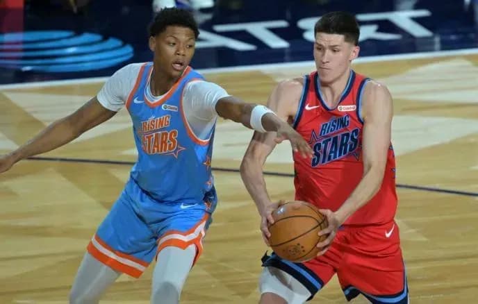 Команда Дёмина выиграла Матч восходящих звёзд НБА Команда Дёмина выиграла Матч восходящих звёзд НБА