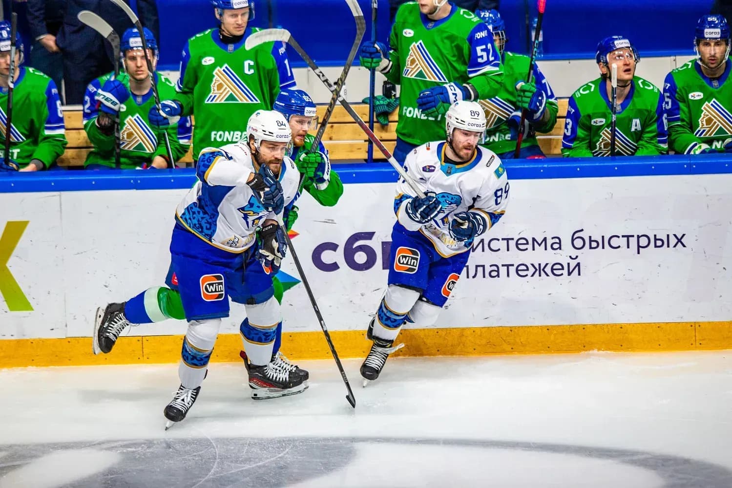 Дебютный гол Кузнецова помог «Салавату» обыграть «Барыс» Дебютный гол Кузнецова помог «Салавату» обыграть «Барыс»