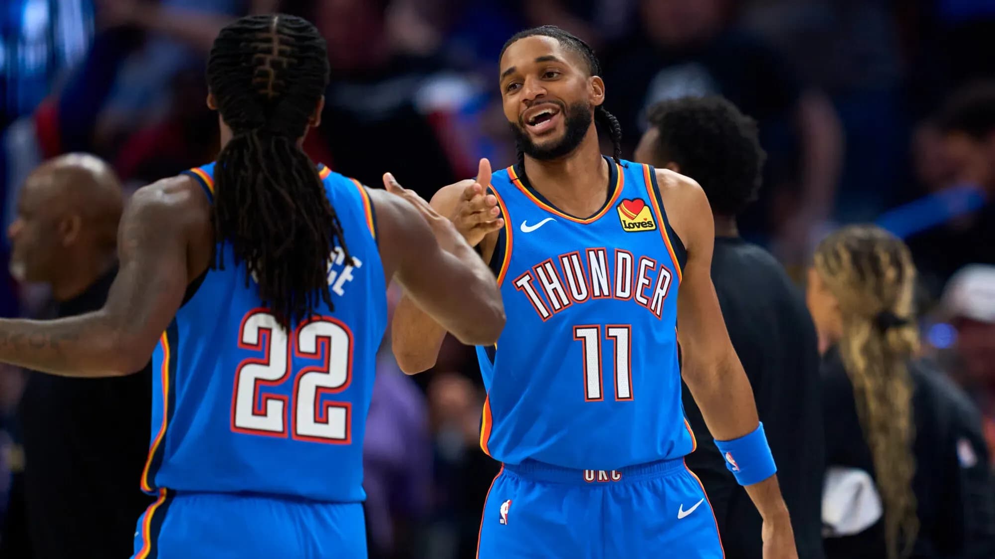 «Оклахома» разгромила «Лос‑Анджелес» с разницей в 43 очка «Оклахома» разгромила «Лос‑Анджелес» с разницей в 43 очка