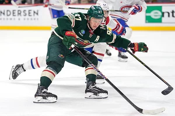 Дубль Капризова принёс «Миннесоте» победу над «Монреалем» Дубль Капризова принёс «Миннесоте» победу над «Монреалем»