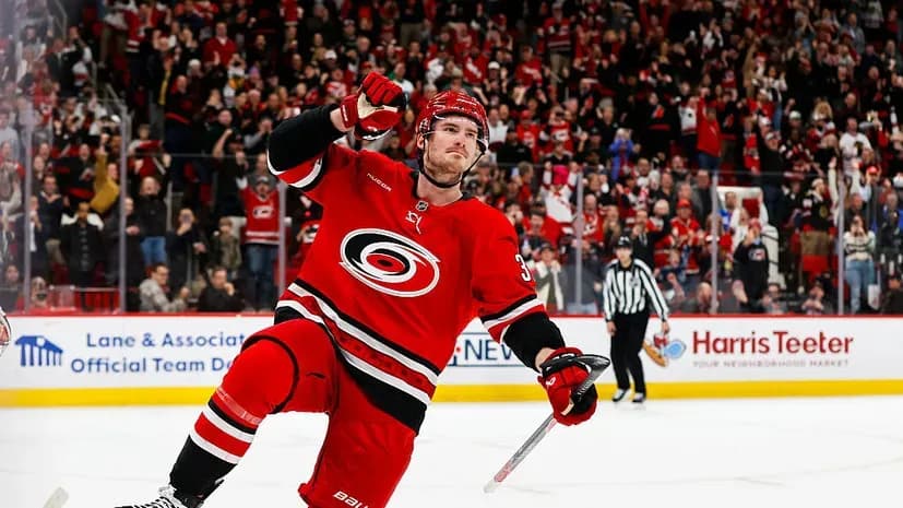 «Каролина» обыграла «Лос‑Анджелес» с голом Никишина «Каролина» обыграла «Лос‑Анджелес» с голом Никишина