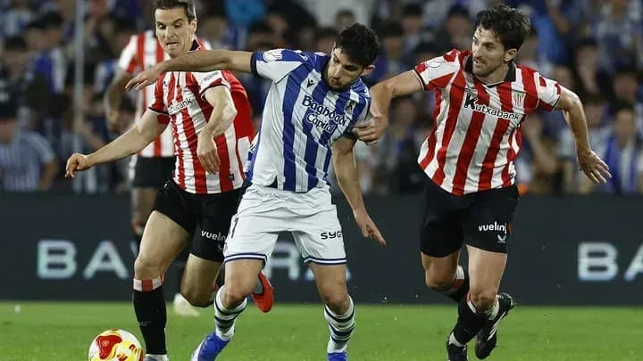 «Реал Сосьедад» обыграл «Атлетик» и вышел в финал Кубка Испании «Реал Сосьедад» обыграл «Атлетик» и вышел в финал Кубка Испании