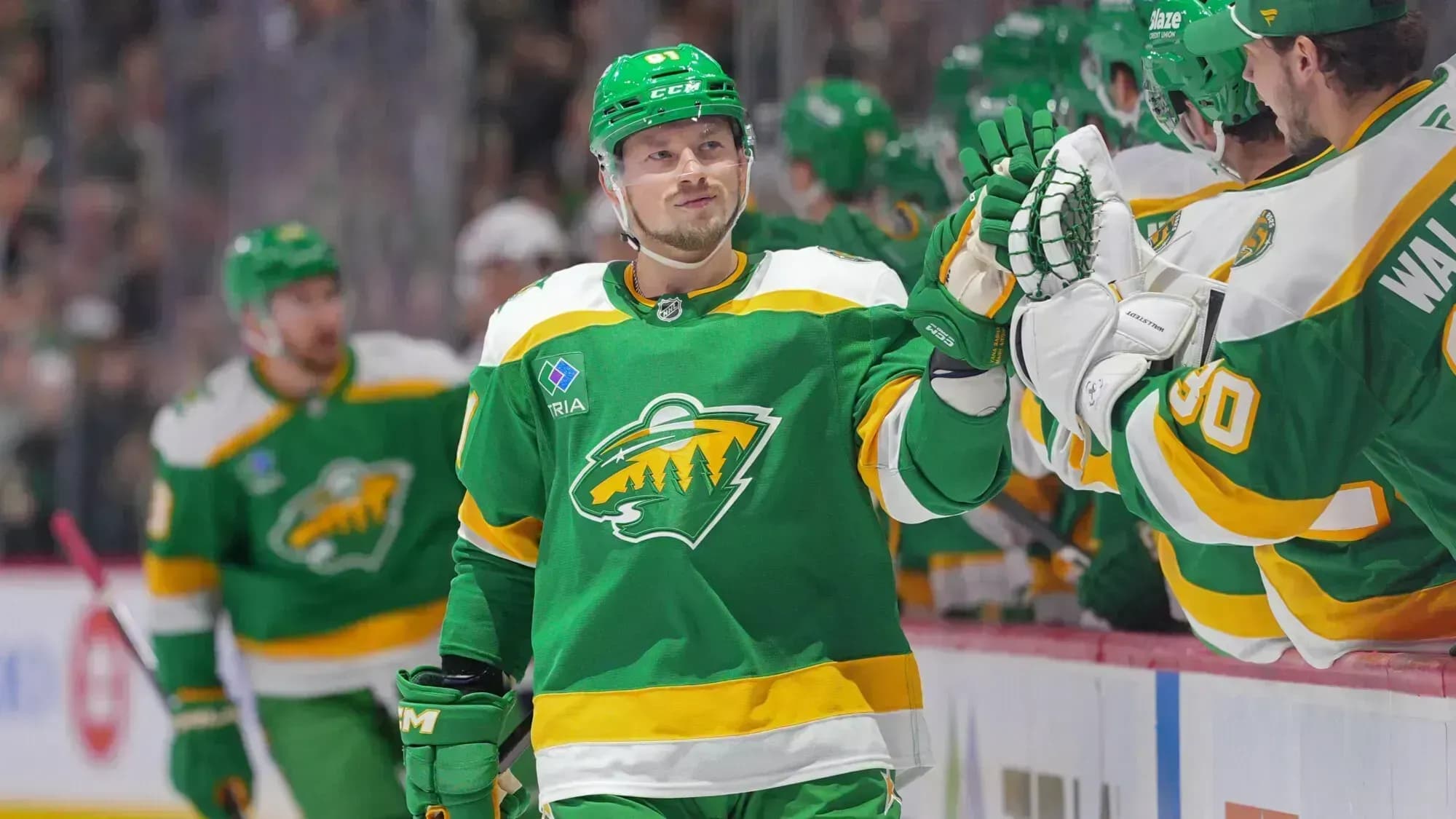 Российское трио «Миннесоты» разгромило «Вашингтон» Российское трио «Миннесоты» разгромило «Вашингтон»