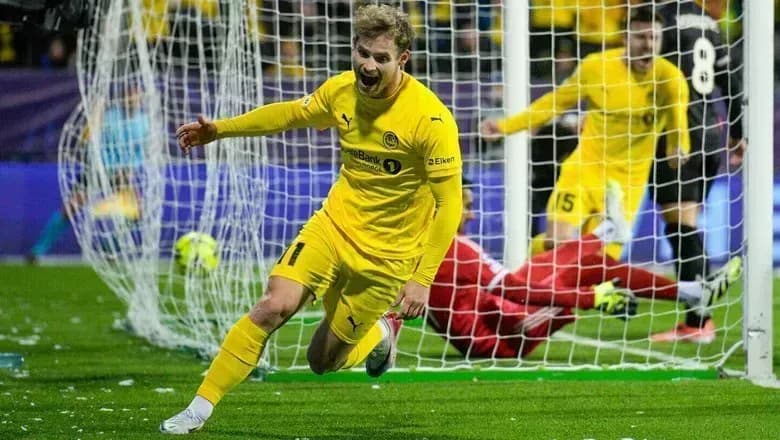 «Будё-Глимт» с российским вратарём обыграл «Манчестер Сити» «Будё-Глимт» с российским вратарём обыграл «Манчестер Сити»