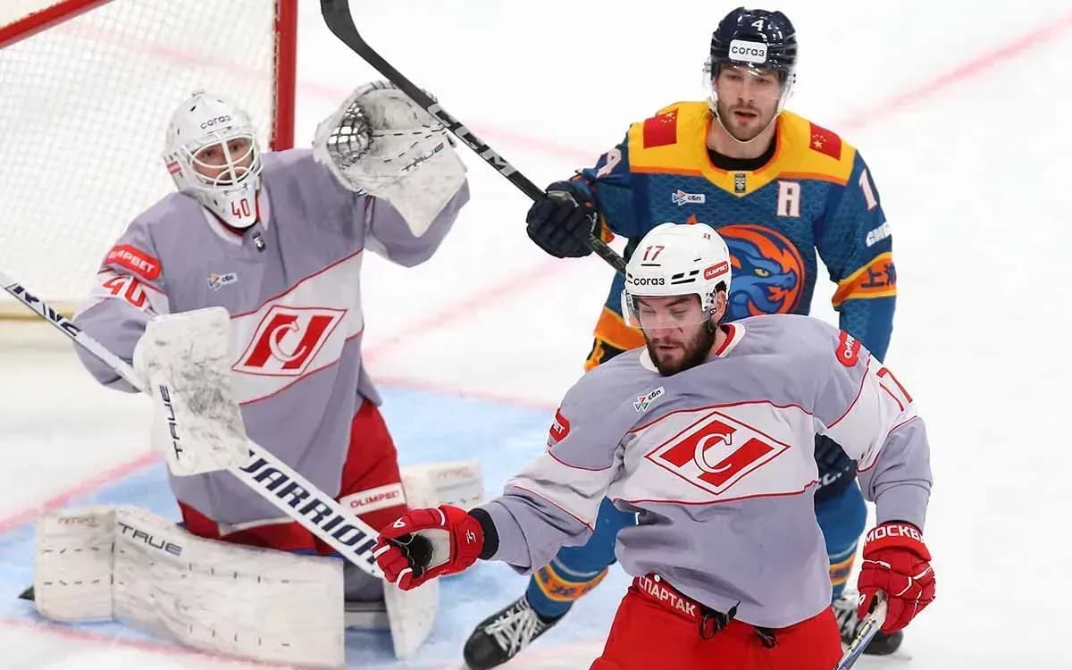 «Спартак» нанёс «Шанхайским Драконам» четвёртое поражение подряд «Спартак» нанёс «Шанхайским Драконам» четвёртое поражение подряд