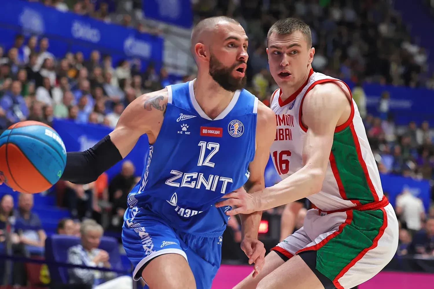 Дабл-дабл Димитриевича помог «Зениту» победить «Локомотив-Кубань»