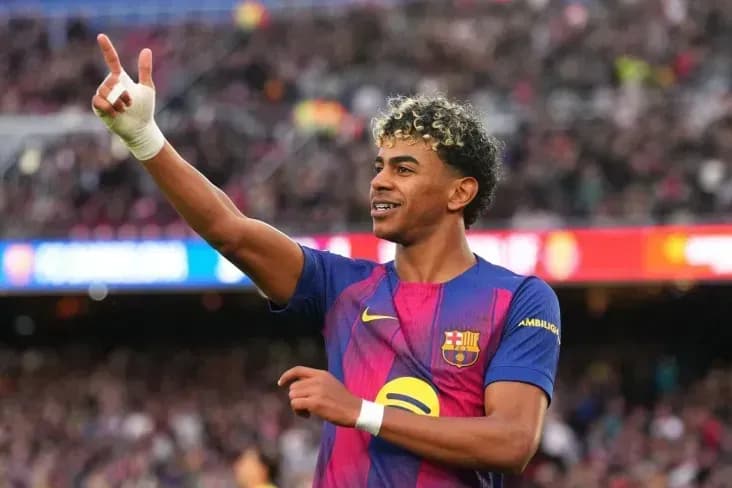 Ламин Ямаль оформил первый хет-трик в карьере