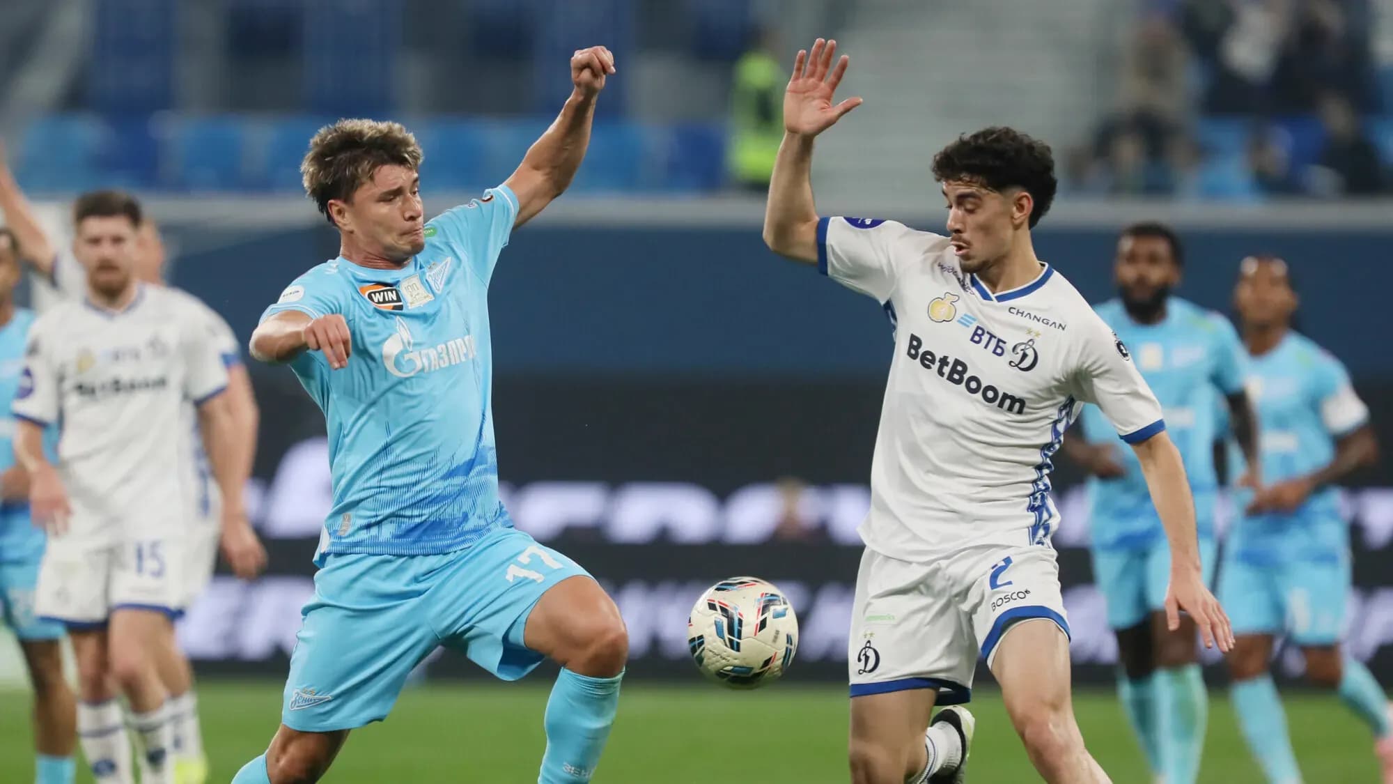 «Зенит» обыграл «Динамо» в матче РПЛ «Зенит» обыграл «Динамо» в матче РПЛ