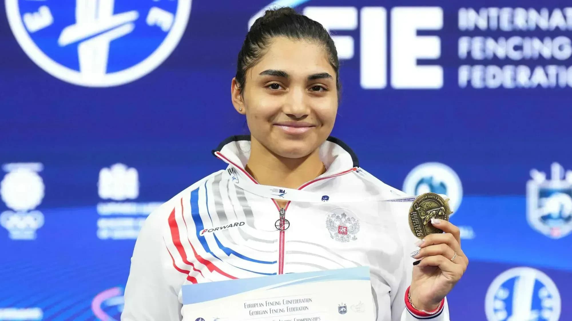 Российская саблистка Таллада стала чемпионкой Европы Российская саблистка Таллада стала чемпионкой Европы