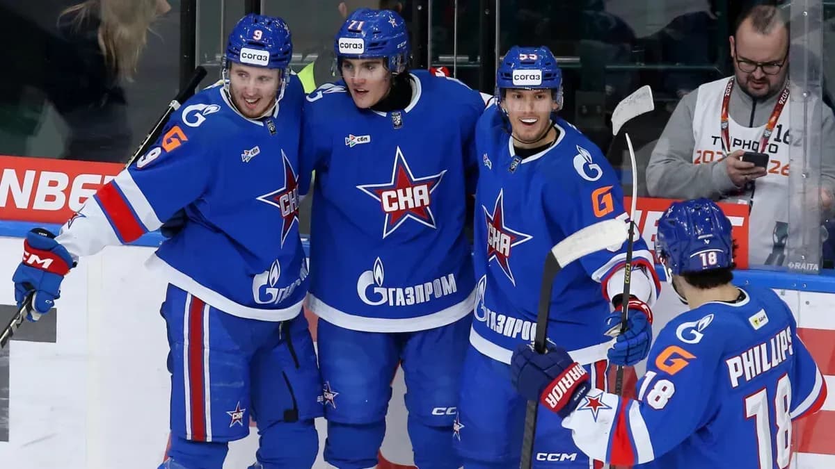 Дубль Голдобина принёс СКА победу над «Шанхайскими Драконами» Дубль Голдобина принёс СКА победу над «Шанхайскими Драконами»