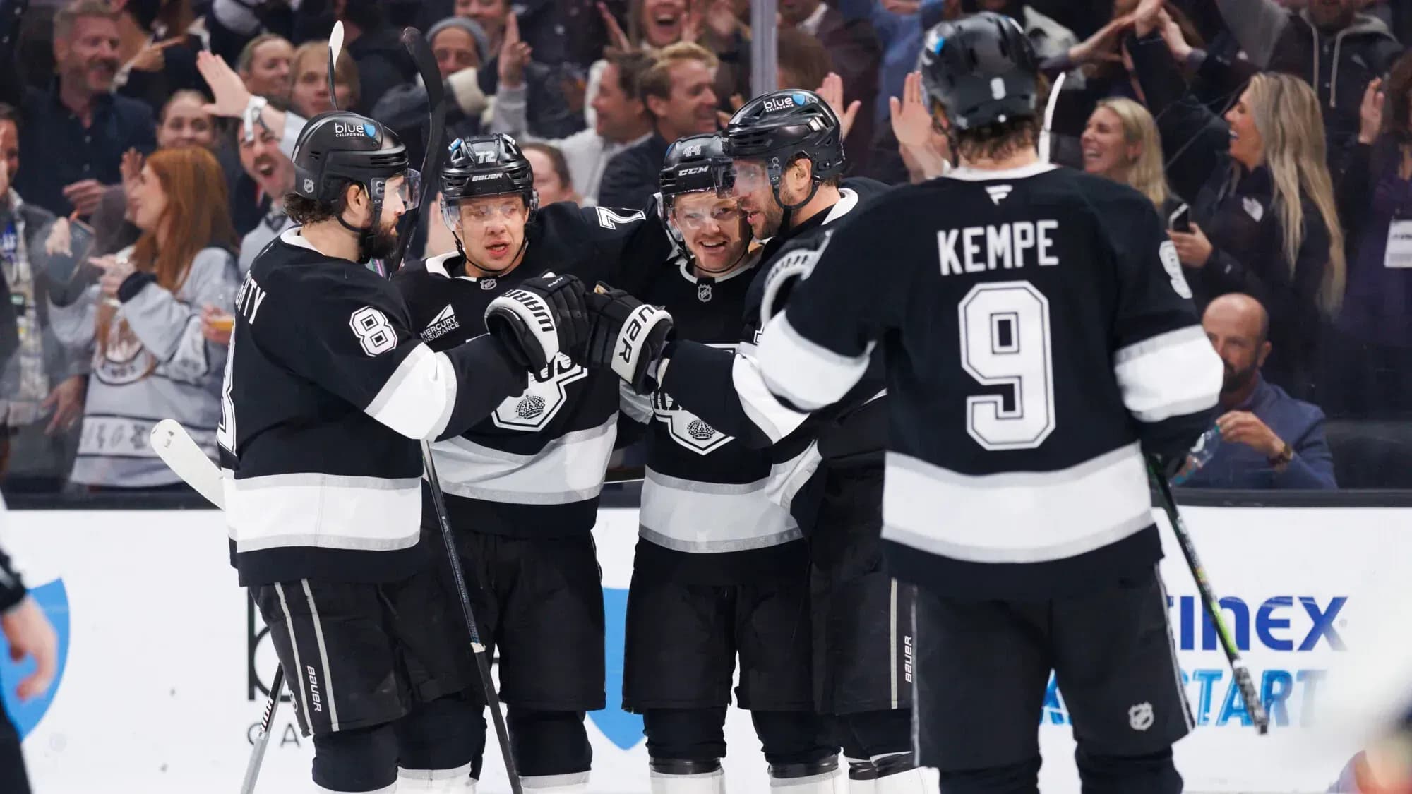 «Лос‑Анджелес» с тремя очками Панарина переиграл «Торонто» «Лос‑Анджелес» с тремя очками Панарина переиграл «Торонто»