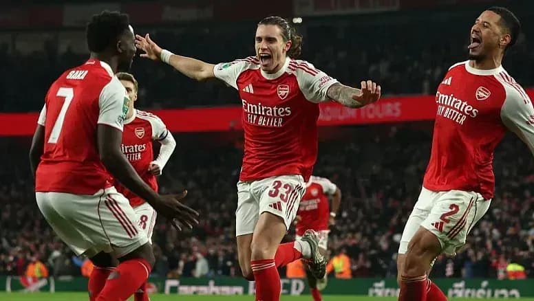 «Арсенал» обыграл «Кристал Пэлас» и вышел в полуфинал Кубка лиги