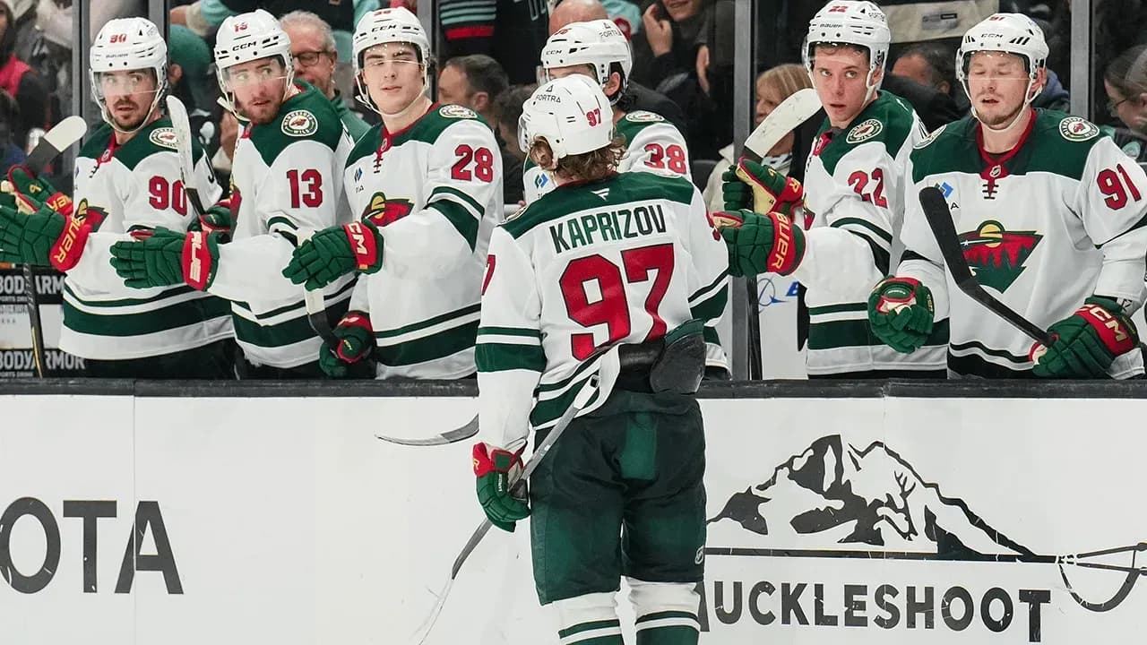 Шайбы Капризова и Тарасенко помогли «Миннесоте» в гостях одолеть «Сиэтл» Шайбы Капризова и Тарасенко помогли «Миннесоте» в гостях одолеть «Сиэтл»