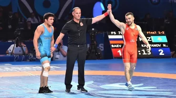 Российские борцы завоевали два золота на Чемпионате мира Российские борцы завоевали два золота на Чемпионате мира