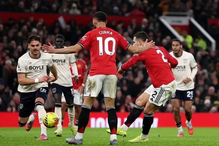 «Манчестер Юнайтед» потерял очки в матче с «Вест Хэмом»