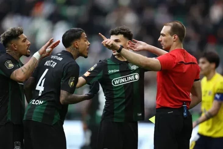 «Краснодар» обыграл «Ростов» в матче с двумя пенальти «Краснодар» обыграл «Ростов» в матче с двумя пенальти