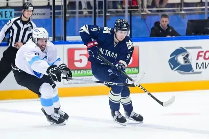 «Металлург» и «Динамо» устроили перестрелку в матче КХЛ «Металлург» и «Динамо» устроили перестрелку в матче КХЛ