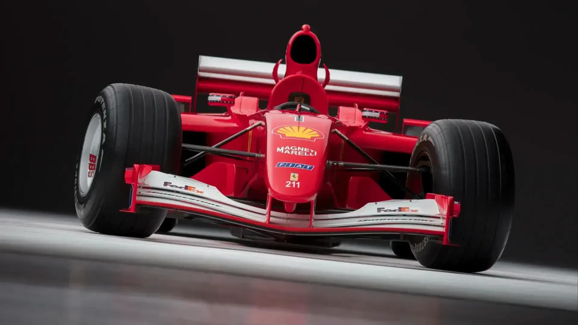 Болид Шумахера продали на аукционе за рекордную сумму Болид Шумахера продали на аукционе за рекордную сумму