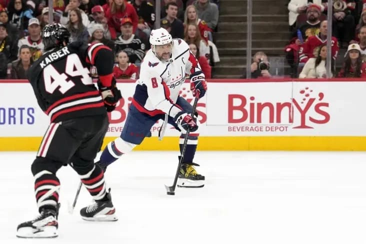 «Вашингтон» разгромил «Чикаго», Овечкин снова забил «Вашингтон» разгромил «Чикаго», Овечкин снова забил