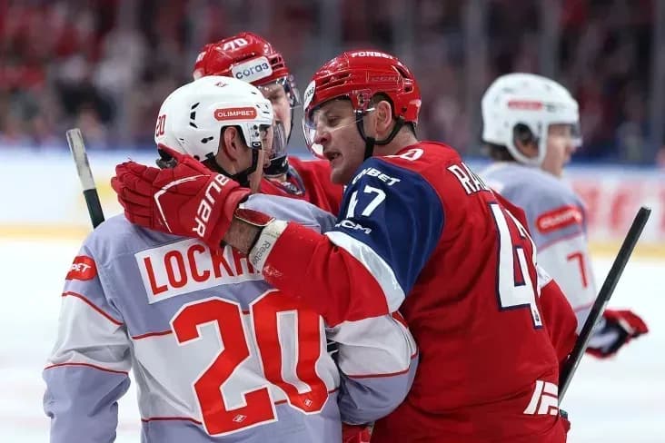 «Локомотив» выиграл первый матч серии против «Спартака», уступая 0:2 «Локомотив» выиграл первый матч серии против «Спартака», уступая 0:2