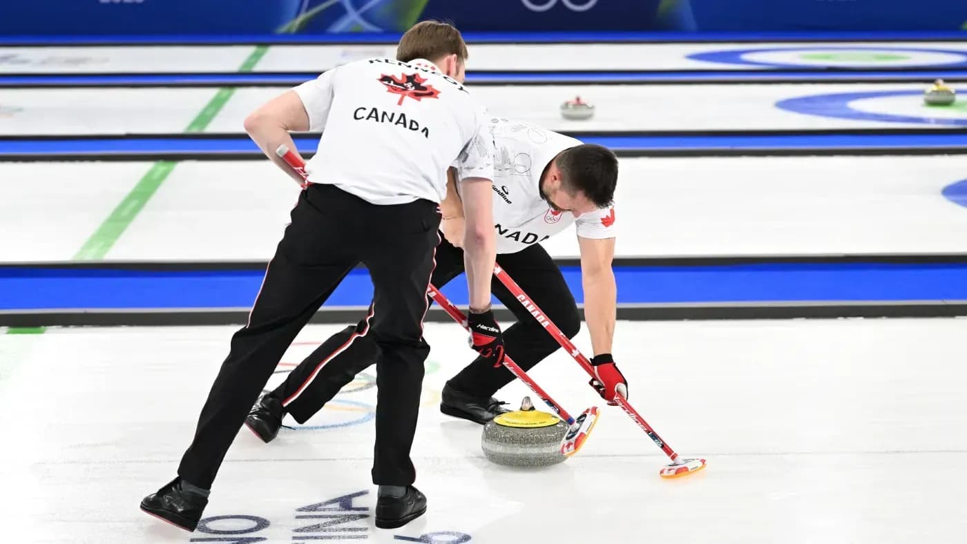 Канадцы выиграли золото Олимпиады в кёрлинге Канадцы выиграли золото Олимпиады в кёрлинге