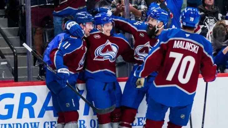 «Колорадо» разгромил «Эдмонтон» в матче НХЛ с десятью голами «Колорадо» разгромил «Эдмонтон» в матче НХЛ с десятью голами