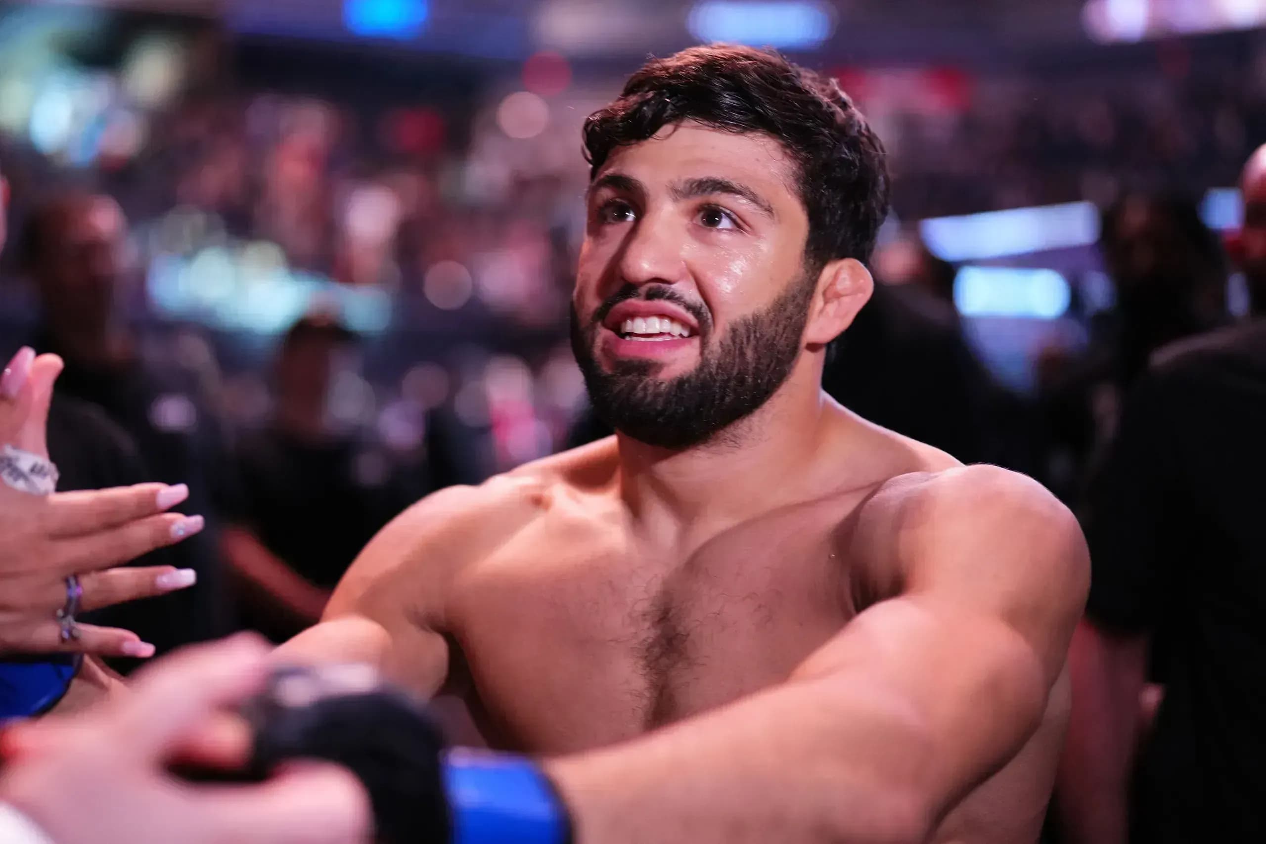 Арман Царукян победил Мухаммада Мокаева на турнире по грэпплингу Арман Царукян победил Мухаммада Мокаева на турнире по грэпплингу