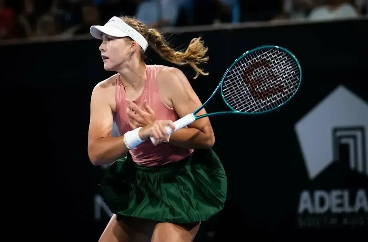 Андреева пробилась в 1/8 финала Australian Open Андреева пробилась в 1/8 финала Australian Open