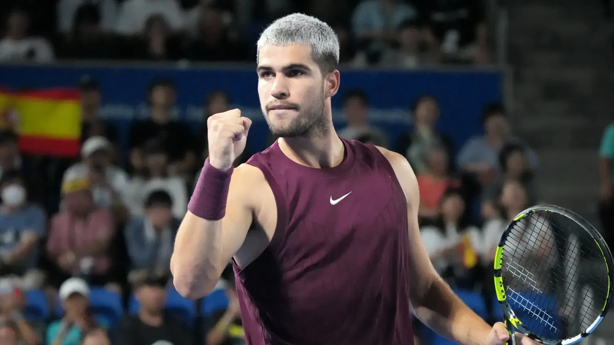 Карлос Алькарас одержал победу на турнире ATP-500 в Токио Карлос Алькарас одержал победу на турнире ATP-500 в Токио