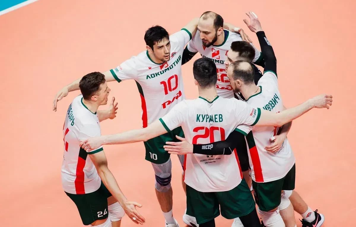 «Локомотив» выиграл Кубок России по волейболу «Локомотив» выиграл Кубок России по волейболу