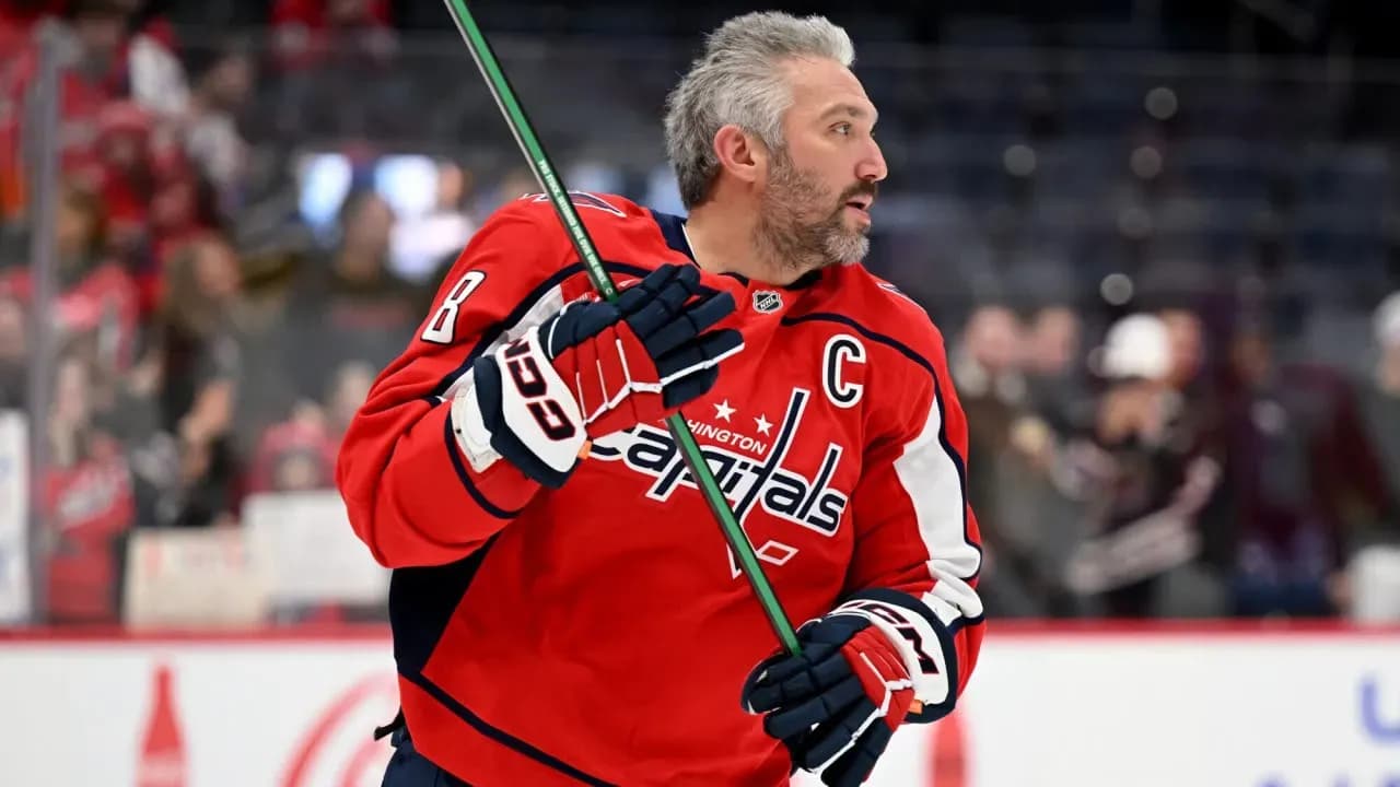 Овечкина признали самым медийным спортсменом 2025 года в России Овечкина признали самым медийным спортсменом 2025 года в России