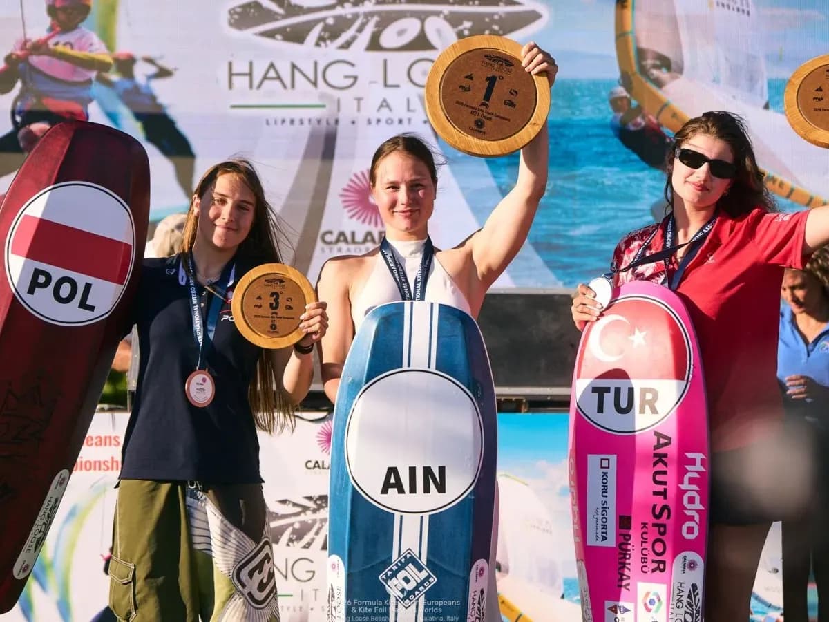 Россиянка Трусова выиграла Чемпионат Европы по парусным гонкам Россиянка Трусова выиграла Чемпионат Европы по парусным гонкам