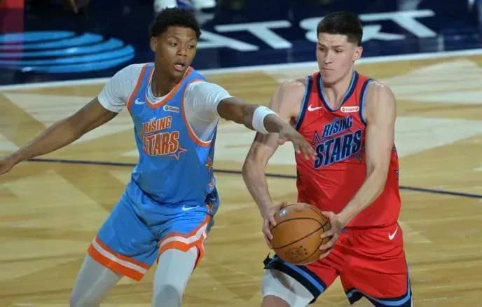 Команда Дёмина выиграла Матч восходящих звёзд НБА Команда Дёмина выиграла Матч восходящих звёзд НБА