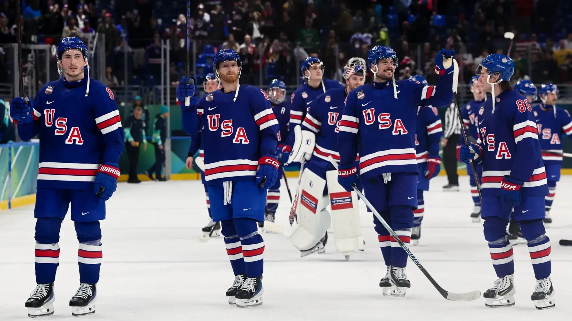 США одержали волевую победу над Данией в матче Олимпиады США одержали волевую победу над Данией в матче Олимпиады