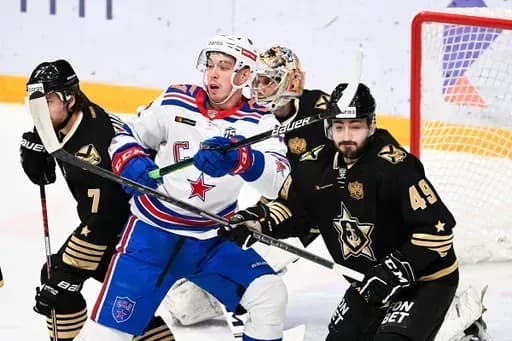 СКА обыграл «Адмирал» и вышел в плей-офф КХЛ СКА обыграл «Адмирал» и вышел в плей-офф КХЛ