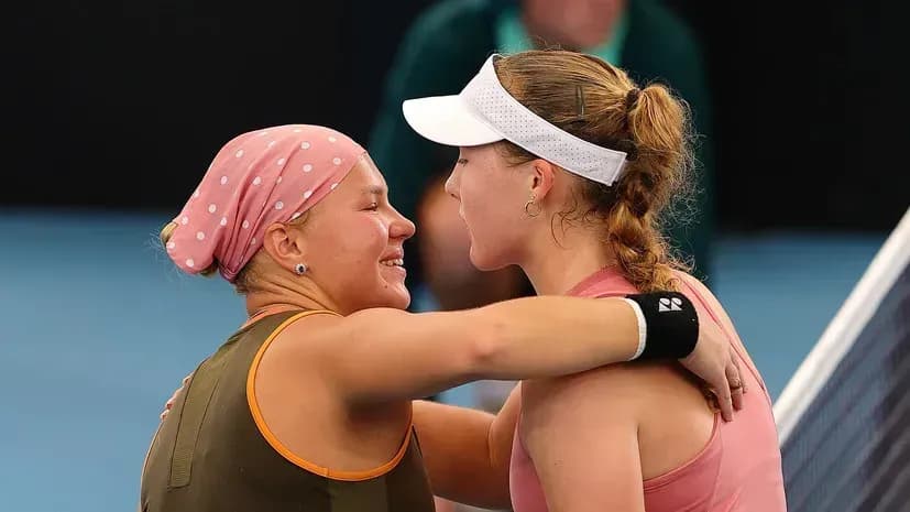 Андреева обыграла Шнайдер и вышла в финал турнира в Аделаиде Андреева обыграла Шнайдер и вышла в финал турнира в Аделаиде