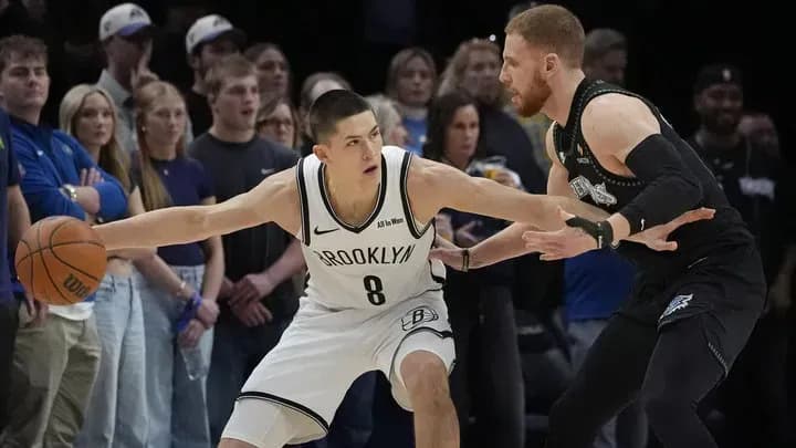 «Бруклин» обыграл «Миннесоту», Дёмин набрал семь очков «Бруклин» обыграл «Миннесоту», Дёмин набрал семь очков