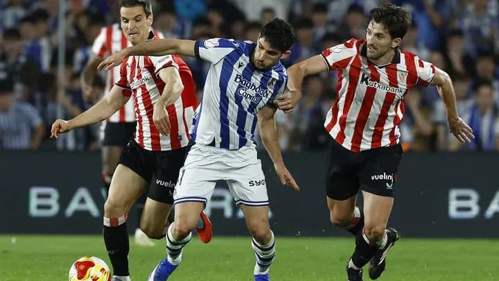 «Реал Сосьедад» обыграл «Атлетик» и вышел в финал Кубка Испании «Реал Сосьедад» обыграл «Атлетик» и вышел в финал Кубка Испании