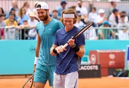 Рублёв и Хачанов пробились в четвертьфинал турнира в Индиан‑Уэллсе Рублёв и Хачанов пробились в четвертьфинал турнира в Индиан‑Уэллсе