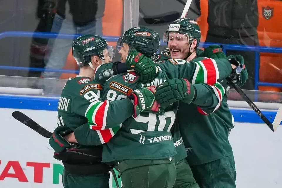 «Ак Барс» обыграл минское «Динамо» и вышел в полуфинал Кубка Гагарина «Ак Барс» обыграл минское «Динамо» и вышел в полуфинал Кубка Гагарина