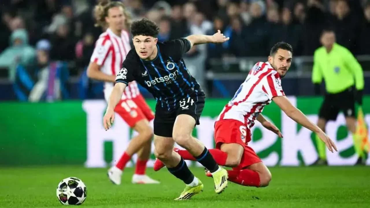 «Брюгге» спасся с 0:2 в матче с «Атлетико» в ЛЧ «Брюгге» спасся с 0:2 в матче с «Атлетико» в ЛЧ