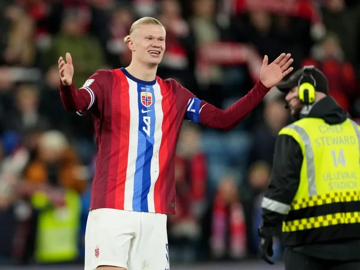 Холанд стал лучшим бомбардиром отбора ЧМ-2026 Холанд стал лучшим бомбардиром отбора ЧМ-2026