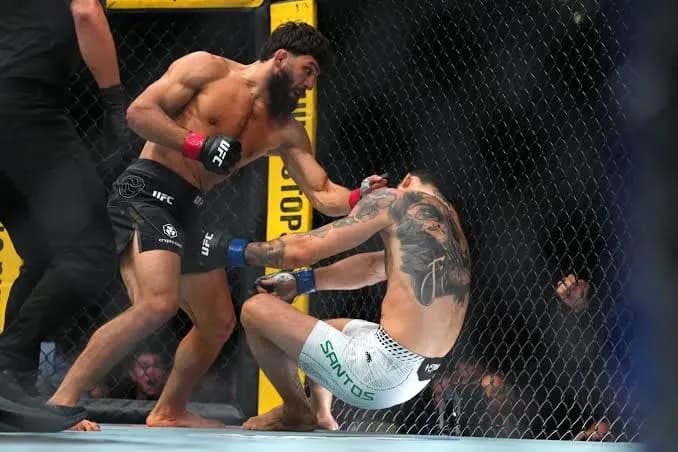 Царукян победил нокаутом Руффи на турнире UFC Царукян победил нокаутом Руффи на турнире UFC