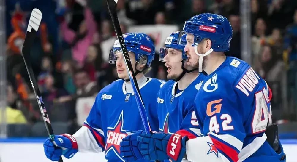 СКА уничтожил «Барыс», у Плешкова — шатаут СКА уничтожил «Барыс», у Плешкова — шатаут