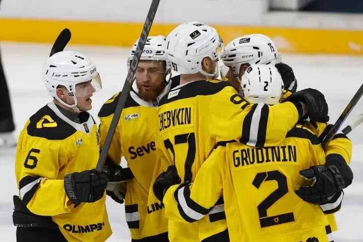 «Северсталь» вырвала победу у «Металлурга» в овертайме «Северсталь» вырвала победу у «Металлурга» в овертайме