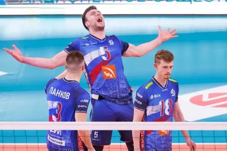 Московское «Динамо» выиграло чемпионат России Московское «Динамо» выиграло чемпионат России