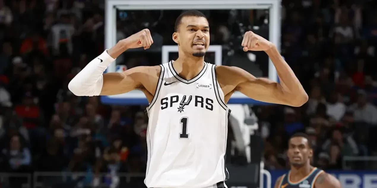 Вембаньяма признан лучшим защитником сезона в НБА Вембаньяма признан лучшим защитником сезона в НБА